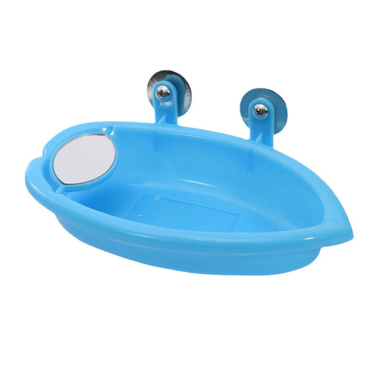 Bird Bath Basin Mirror Type Hanging Bird Bathtub For Multifunction Accessory