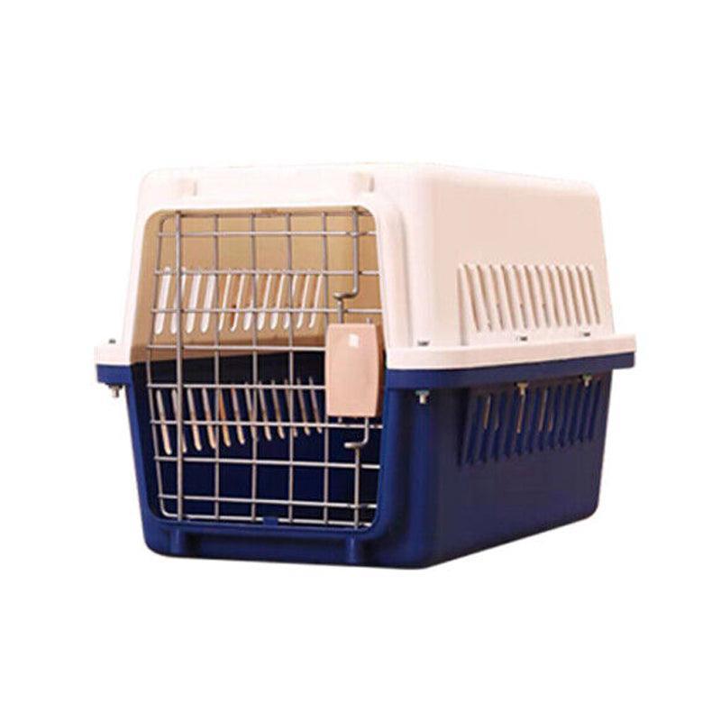S Size Dog Cat Rabbit Portable Tote Crate Pet Carrier Kennel Travel Airline Carry Bag - Brown