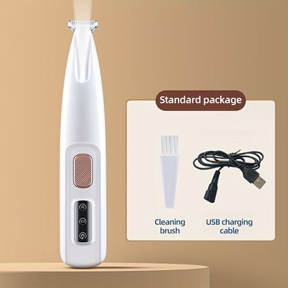 Low-Noise Pet Clipper for Dogs & Cats: Quiet Design to Reduce Stress, Rounded Blades for Gentle Grooming, 90-Minute Runtime