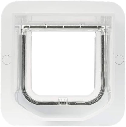 Cat Mate cat flap, white, comfortable for cats to get in and out