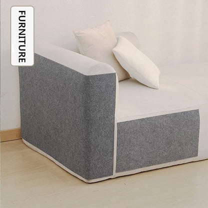Premium Cat Scratching Mat - Couch Cushions - Strong adhesion, for ultimate fun for your cat - Protects your furniture, lets your cat have fun (Dimensions: 30x30 cm, Off-white, Pack of 2)