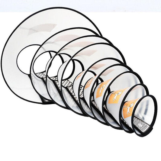 Pet Cat Dog Protective Cone Collar Elizabethan E Collar Wound Healing Recovery - 7