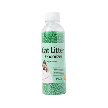 High Adsorption Cat Litter Deodorant Beads 250ml Long Lasting Odor Eliminator - Yellow