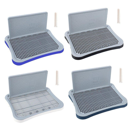 Pet Potty Training Pad Small And Medium-sized Dog Toilet Urinal Pee Tray - Blue