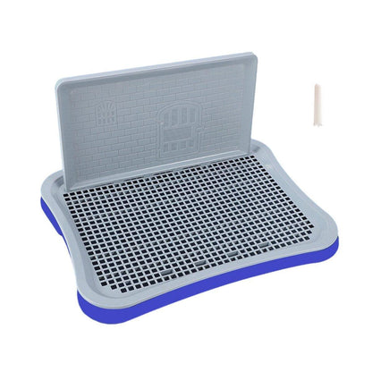 Pet Potty Training Pad Small And Medium-sized Dog Toilet Urinal Pee Tray - Navy