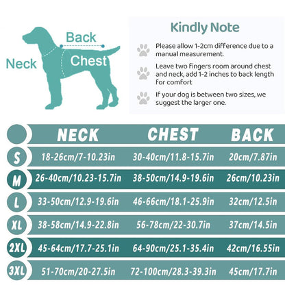Pet Comfort Dog Relief Vest Jacket Soft Anxiety Coat for Small Medium Large Dogs - XL
