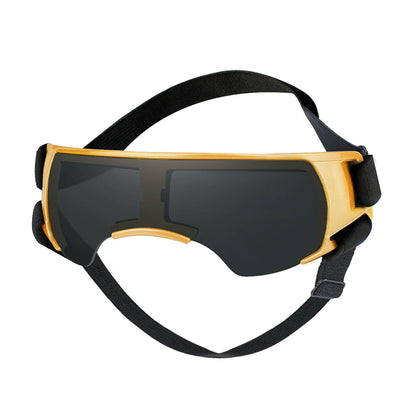 Pet Dog Sunglasses Goggles UV Eye Shield for Small Dogs Outdoor Travel Sunshade - Black