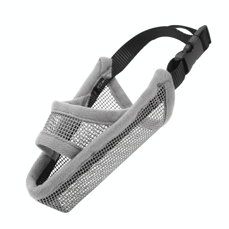 Dog Mouth Cover Anti-Bite Mesh Dog Mouth Cover Medium And Large Dogs Anti-Drop Mask Xs - Orange