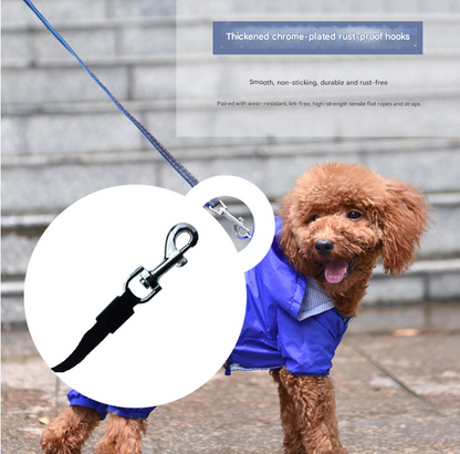 Black 3-in-1 Retractable Dog Leash with LED Flashlight and Waste Bag Dispenser 5m Nylon Lead for Dogs up to 20kg Essential Pet Walking Gear