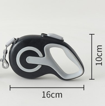 Light Purple 3 Meter Retractable Dog Leash | Ergonomic Anti-Slip Grip | Heavy Duty Nylon Rope for Small to Medium Dogs